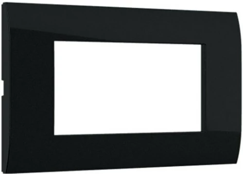 Aca Elec Modys Πλαίσιο 4 Στ. Μαύρο Ματ - Aca Elec - 10101433450