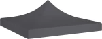 vidaXL Κάλυμμα Τέντας Εκδηλώσεων Ανθρακί 2x2m 270gr/m² 315338