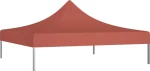 vidaXL Κάλυμμα Τέντας Εκδηλώσεων Τερακότα 2x2m 315346