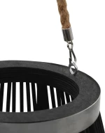 vidaXL Κηροπήγιο Ξύλινο Κρεμαστό 34x34x95cm