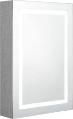 vidaXL 326488 Ορθογώνιος Καθρέπτης Μπάνιου με Ντουλάπι 50x70cm