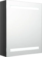 vidaXL 326481 Ορθογώνιος Καθρέπτης Μπάνιου με Ντουλάπι 50x60cm