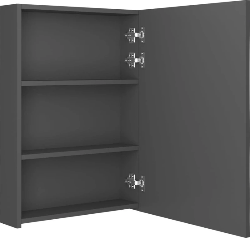 vidaXL 326490 Ορθογώνιος Καθρέπτης Μπάνιου με Ντουλάπι 50x70cm