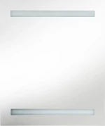 vidaXL 326482 Ορθογώνιος Καθρέπτης Μπάνιου με Ντουλάπι 50x60cm