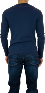 Tommy Hilfiger Ανδρικό Πουλόβερ Μακρυμάνικο Navy Μπλε