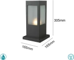 Sun Light Εξωτερικό Φωτιστικό Δαπέδου Γκρι B0131 H30