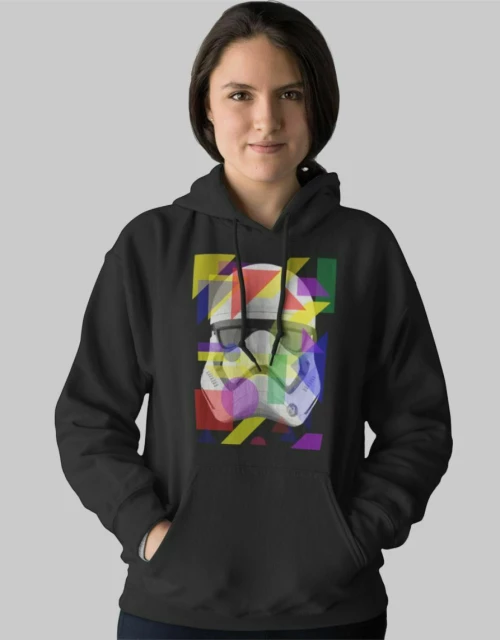 Stormtrooper w Hoodie - BLACK