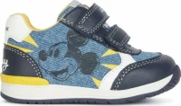 Geox Παιδικό Sneaker Rishon με Σκρατς για Αγόρι Μπλε