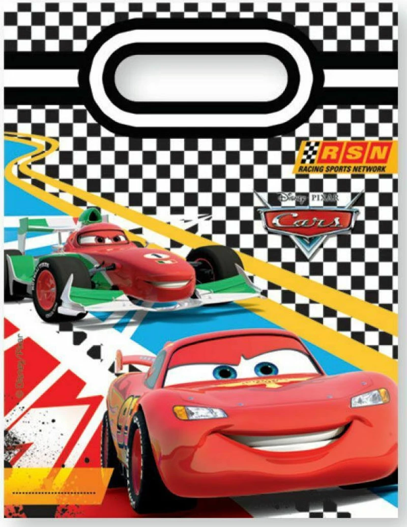 Disney Τσάντες Party Cars Formula 6τμχ