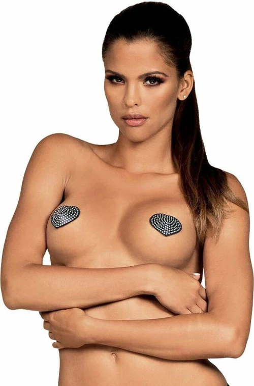 Obsessive A750 Sexy Nipple Covers Black