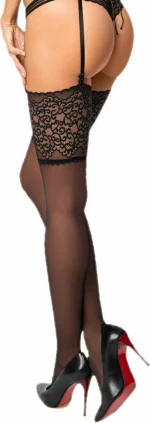Obsessive Ailay Sensual Stockings Black