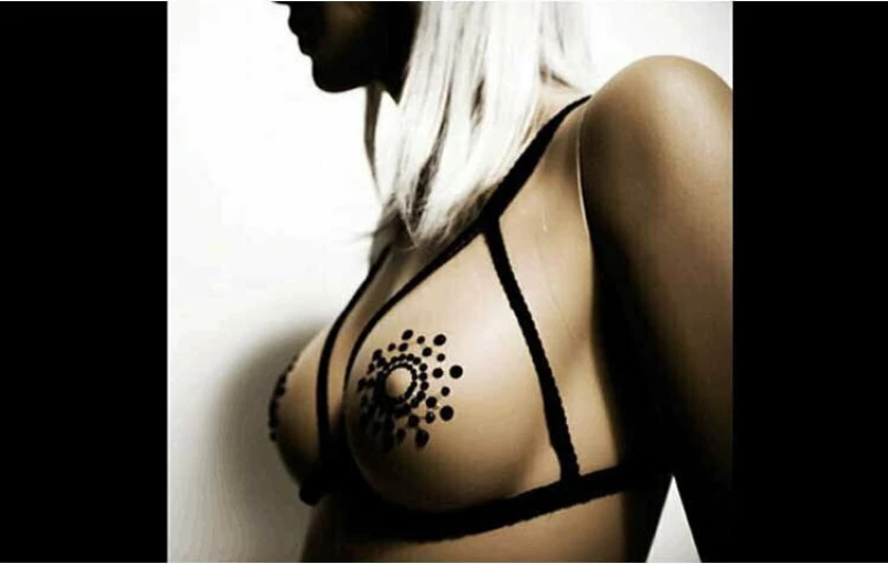 Bijoux Indiscrets Mimi Nipple Covers Black