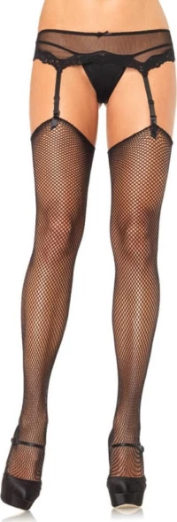 Leg Avenue 9020 Fishnet Stockings Black