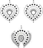 Bijoux Indiscrets Flamboyant Skin Jewelry Black/Silver