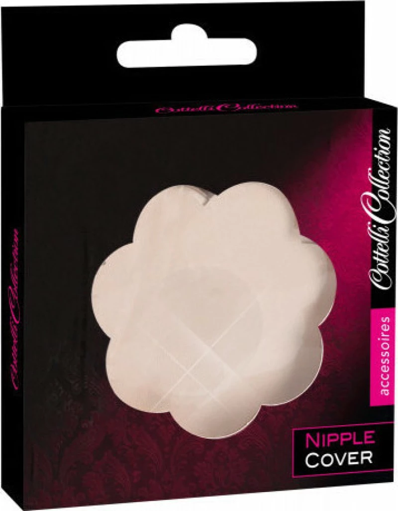 Cottelli Collection Cloth Nipple Cover Beige