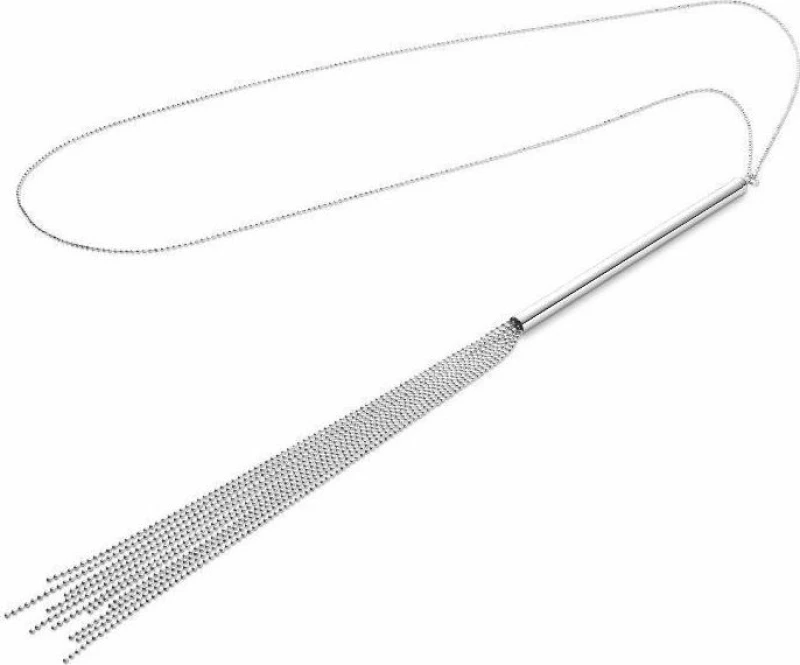 Bijoux Indiscrets Magnifique Necklace Whip Silver