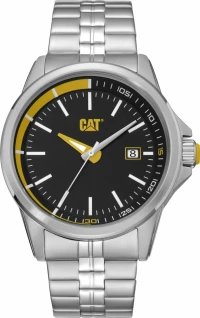 CAT Ρολόι Slider με Μεταλλικό Μπρασελέ σε Ασημί χρώμα