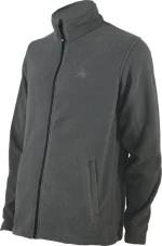apu 80512 Ανδρική Ζακέτα Fleece με Φερμουάρ Γκρι