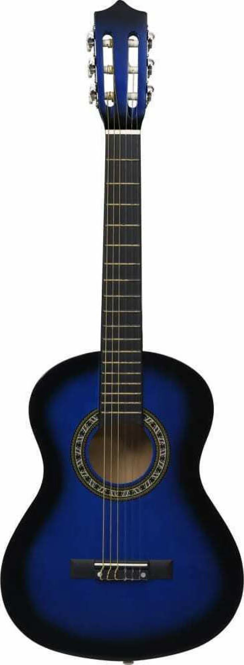 vidaXL Κλασική Κιθάρα 1/2 Παιδική Classical Beginner and Kids 34" with Bag Blue