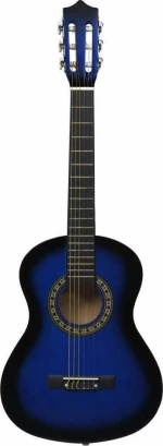 vidaXL Κλασική Κιθάρα 1/2 Παιδική Classical Beginner and Kids 34" with Bag Blue