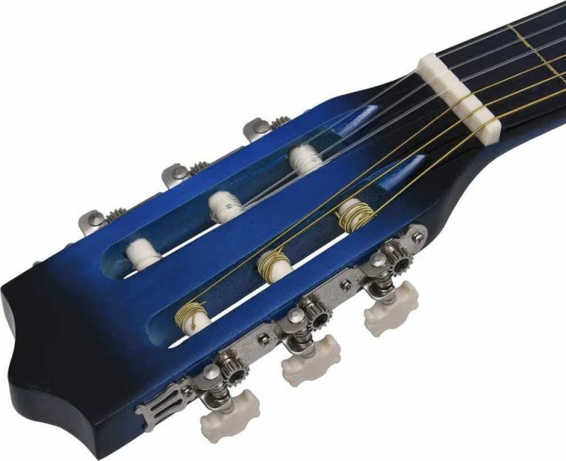 vidaXL Κλασική Κιθάρα 1/2 Παιδική Classical Beginner and Kids 34" with Bag Blue
