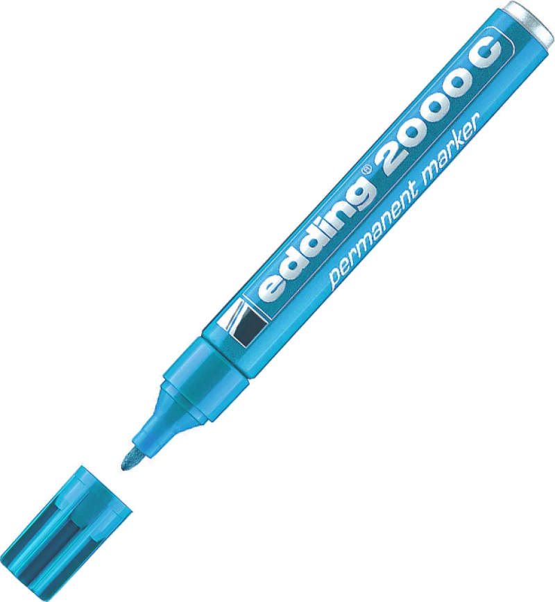 Edding 2000C Ανεξίτηλος 3mm Γαλάζιο