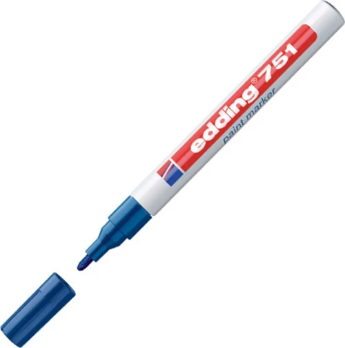 Edding 751 Ανεξίτηλος 2mm Μπλέ
