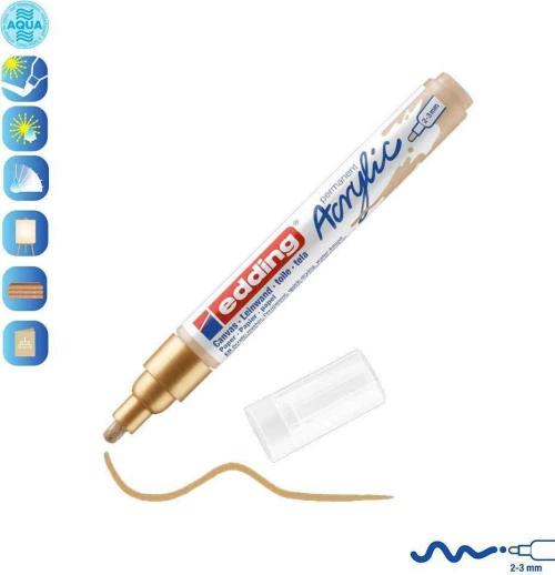Edding 5100 Ακρυλικός 3mm Gold