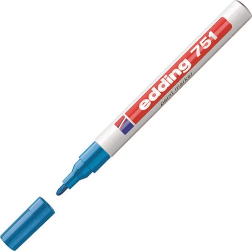 Edding 751 Ανεξίτηλος 2mm Γαλάζιο