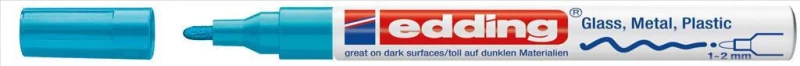 Edding 751 Ανεξίτηλος 2mm Γαλάζιο