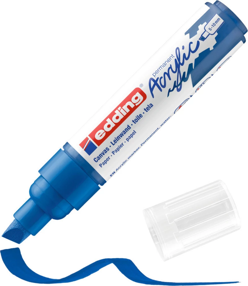 Edding 5000 Ακρυλικός 10mm Gentian Blue