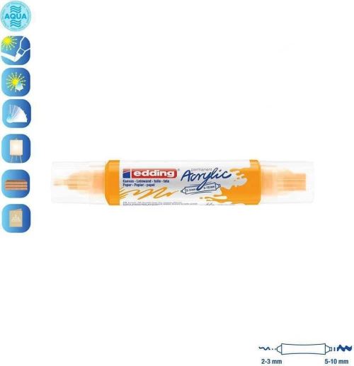 Edding 5400 Ακρυλικός 10mm Sunny Yellow