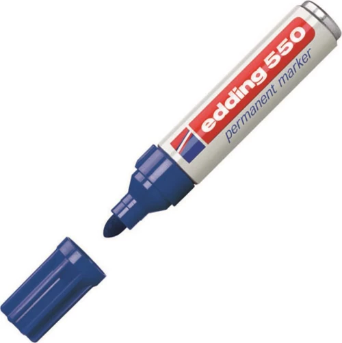 Edding 550 Ανεξίτηλος 4mm Μπλέ