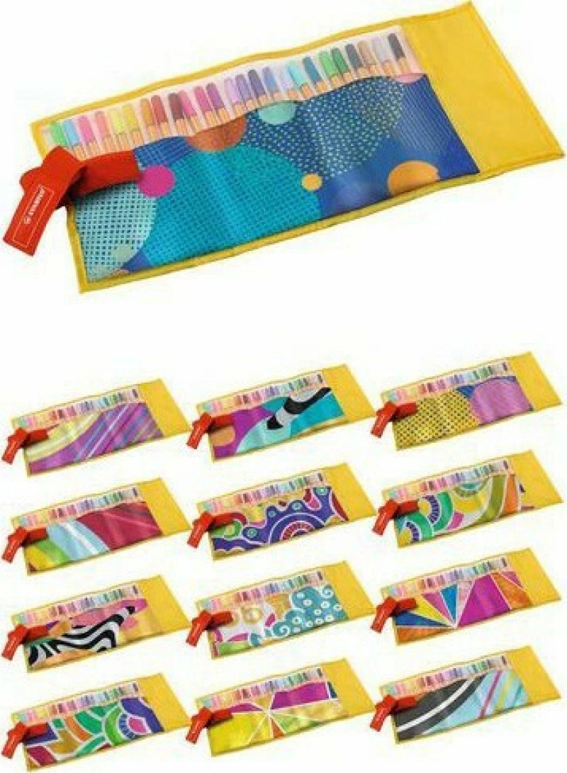 Μαρκαδόροι Stabilo 8825-07 Rollerset Σετ 25τμχ