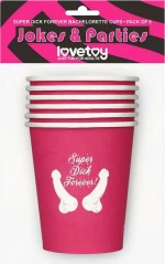 LOVETOY PAPER CUPS PACK OF 6