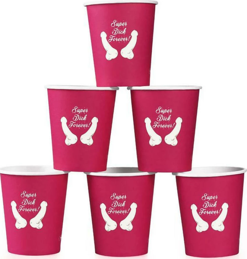 LOVETOY PAPER CUPS PACK OF 6