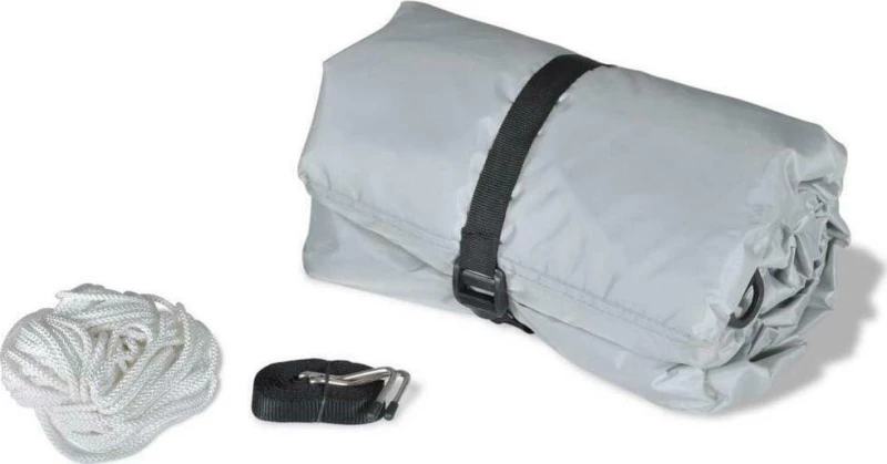 vidaXL Κουκούλα βάρκας Γκρι 488-564x239