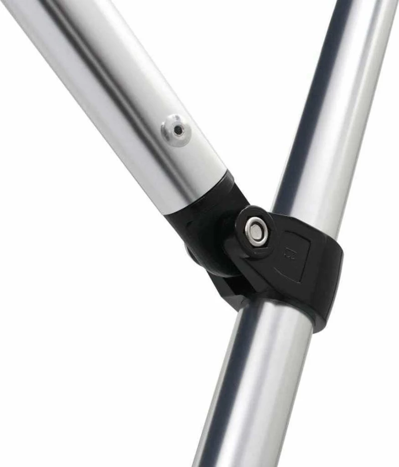 vidaXL Τέντα Σκάφους με 4 Αψίδες 243x210x137cm Γκρι