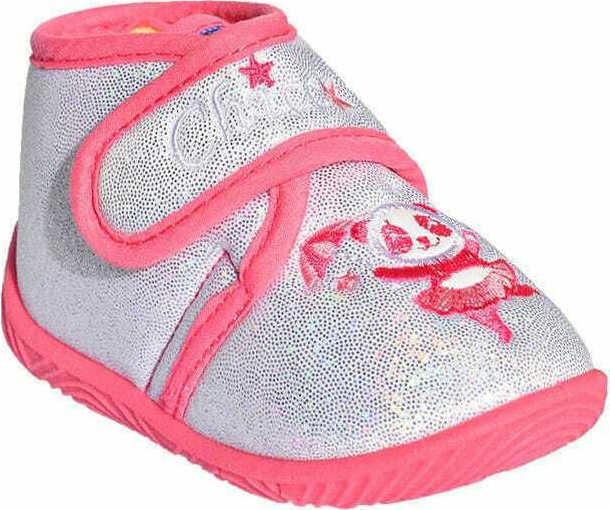 Chicco παντοφλάκια Bear 64765-020 ασημί