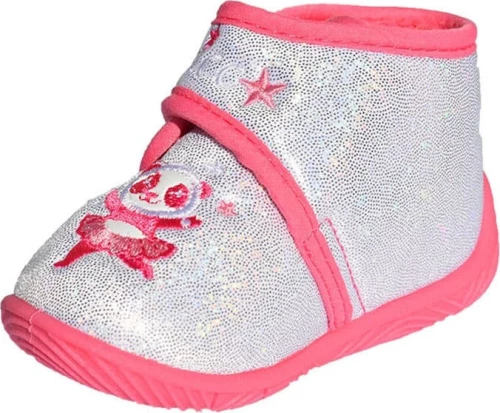 Chicco παντοφλάκια Bear 64765-020 ασημί