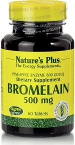 Nature's Plus Bromelain 500mg 60 ταμπλέτες