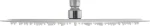 vidaXL 142156 Κεφαλή Ντουζ Inox