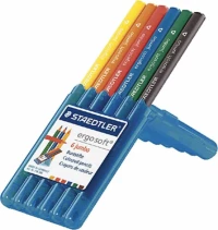 Staedtler Ergosoft Jumbo Ξυλομπογιές 6τμχ
