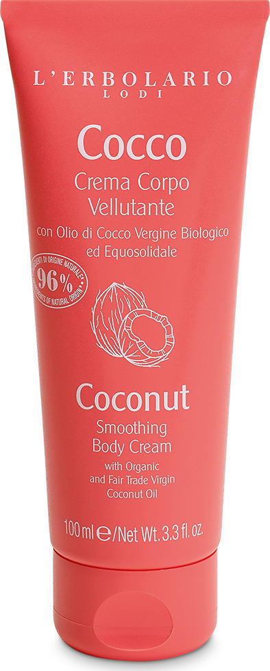 L' Erbolario Coconut Smoothing Body Cream 100ml