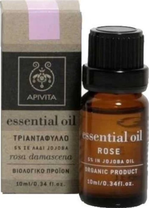 Apivita 5% Essential Oil Rose in Jojoba Oil 10ml