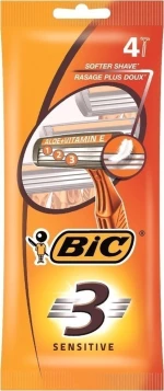 Bic 3 Sensitive (4τεμάχια)