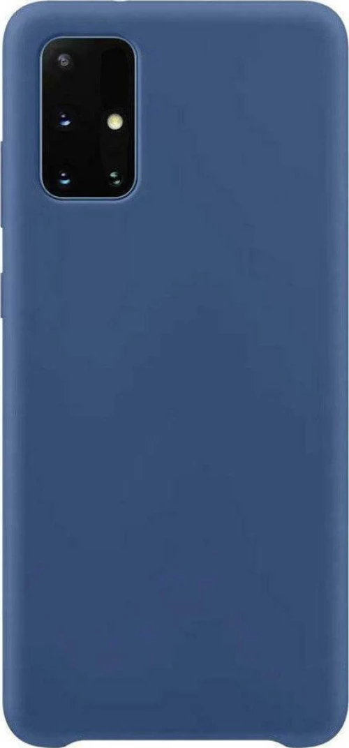 Hurtel Soft Flexible Rubber Back Cover Σιλικόνης Dark Blue (Galaxy A72)