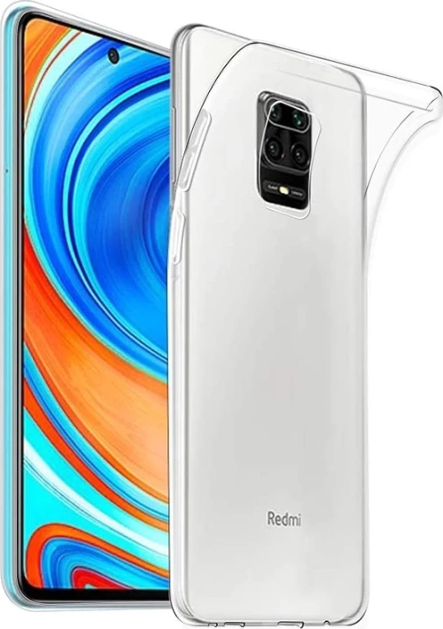 Ενισχυμένη 2.00mm Back Cover Σιλικόνης Διάφανο (Redmi Note 9S / 9 Pro / 9 Pro Max)