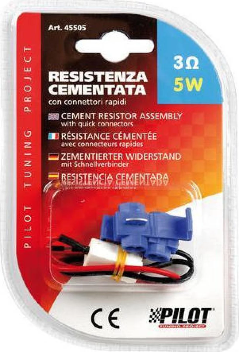Lampa Cement Resistor Assembly 3W/3Ohm