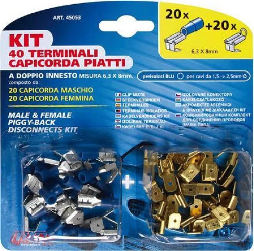 Lampa Male & Female Piggy-Back Disconnects Kit